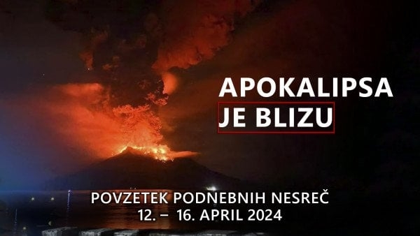 Povzetek podnebnih nesreč na planetu, 12.–16. april 2024.