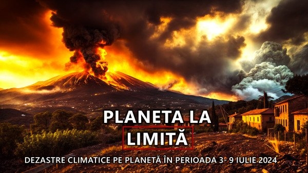 Sinteza dezastrelor climatice pe planetă în perioada 3-9 iulie 2024