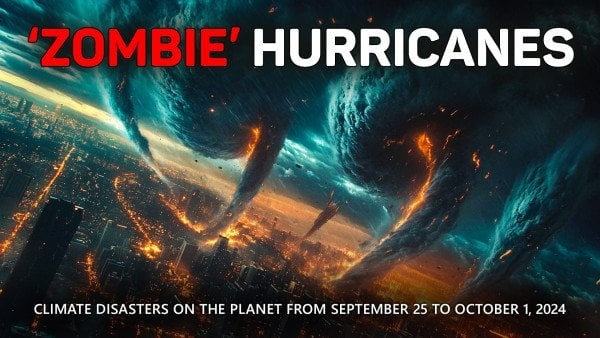 Summary of Climate Disasters on the Planet from September 25 to October 1, 2024